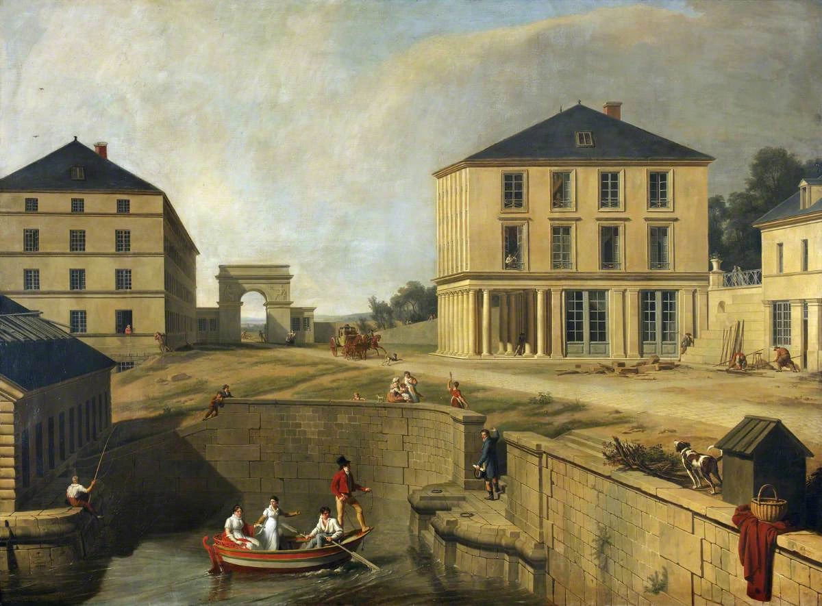 Il cotonificio, la casa e il molo di Richard - Lenoir a Chantilly, National Trust